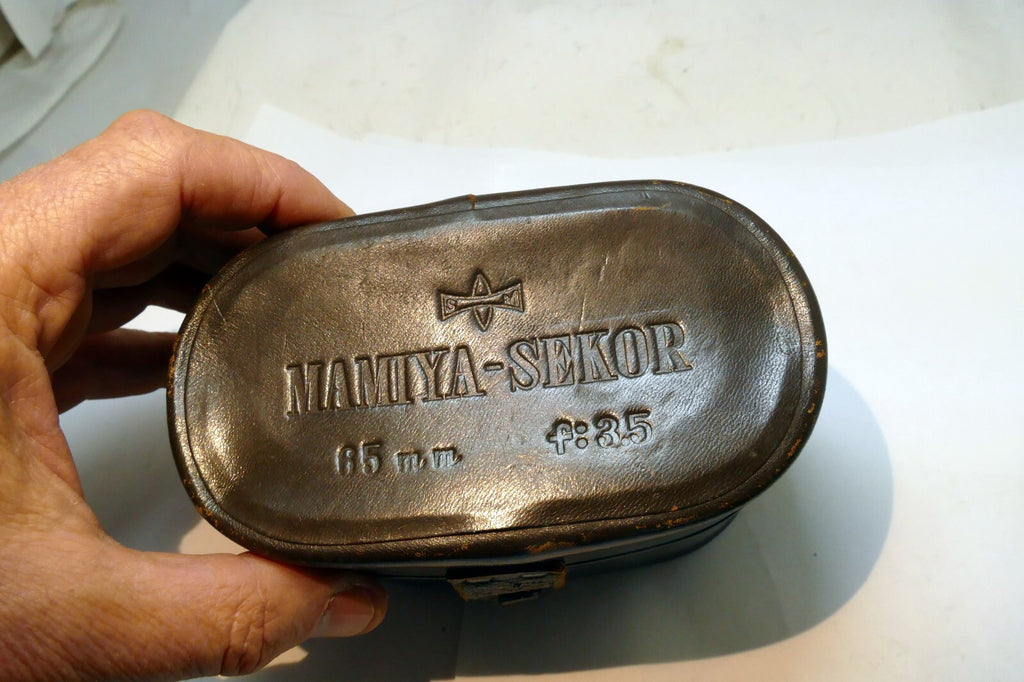 Mamiya Lens case for Sekor 65mm f4.5 hard case  for TLR  lenses