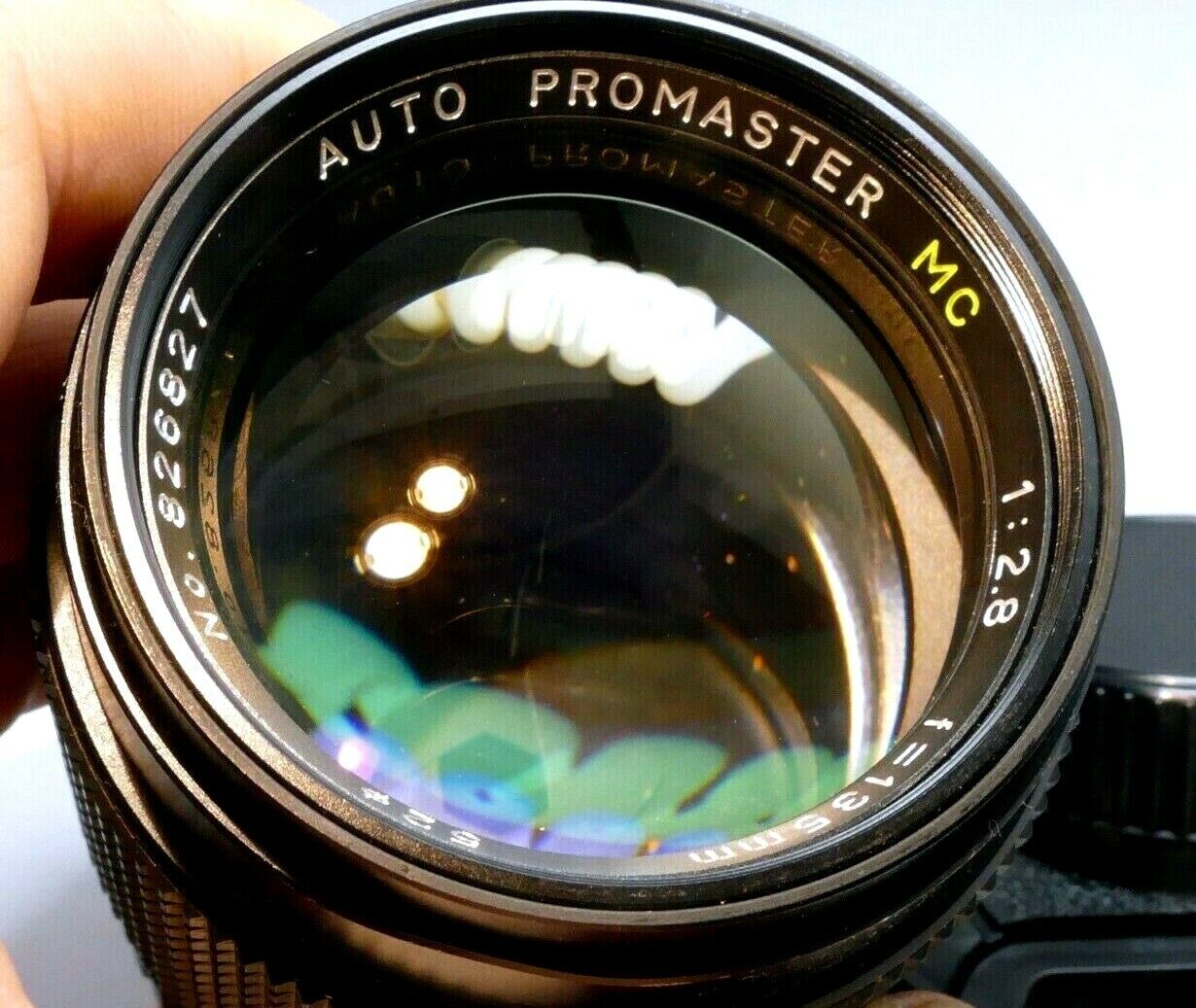 Promaster 135mm f2.8 Lens manual Focus Minolta MD prime Telephoto