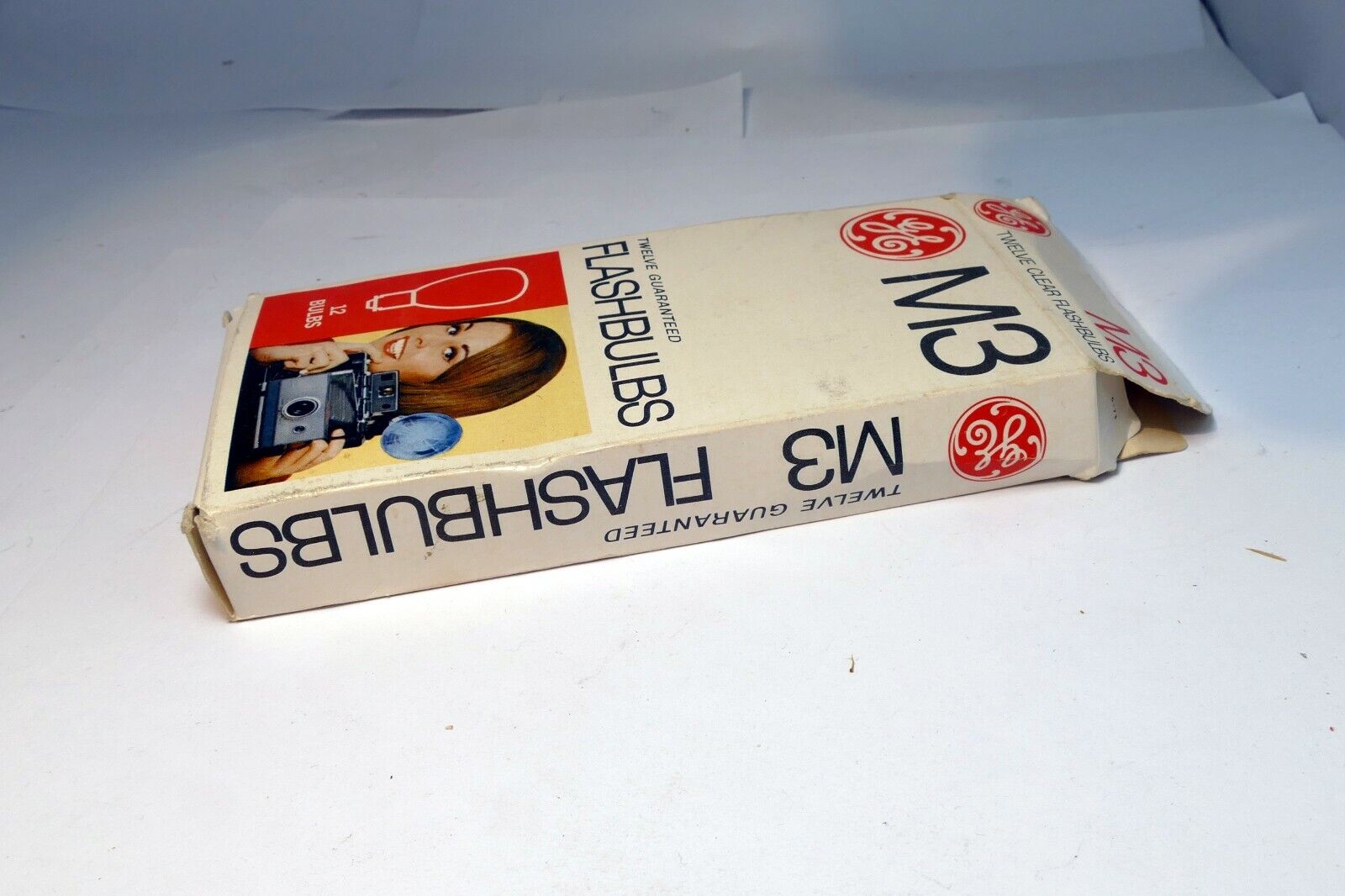 GE M3 Clear Flashbulbs Camera Flash Bulbs pack of 11  lot