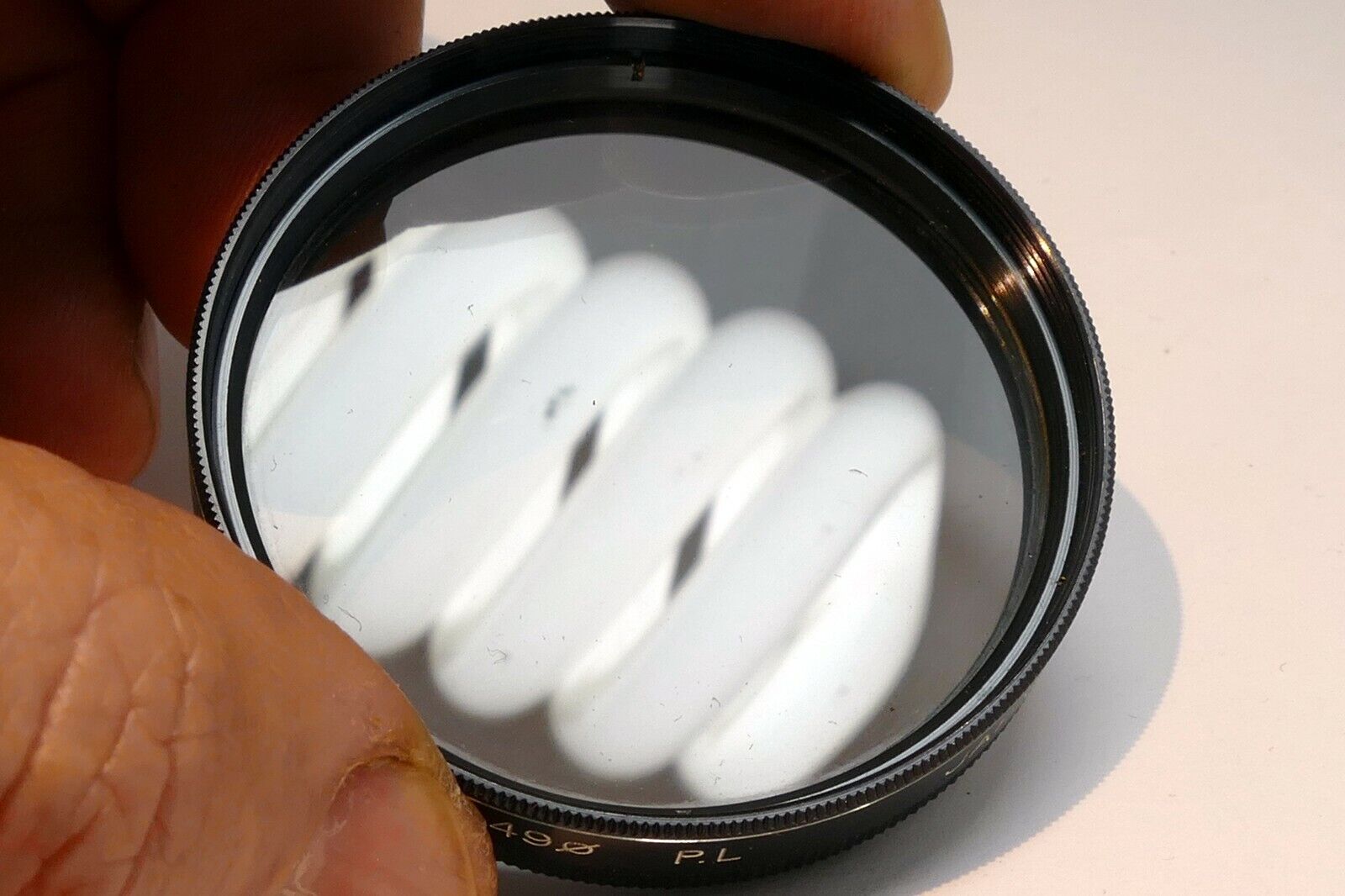PRO  Polar 49mm Filter PL P.L.  Linear Polarizer  vintage