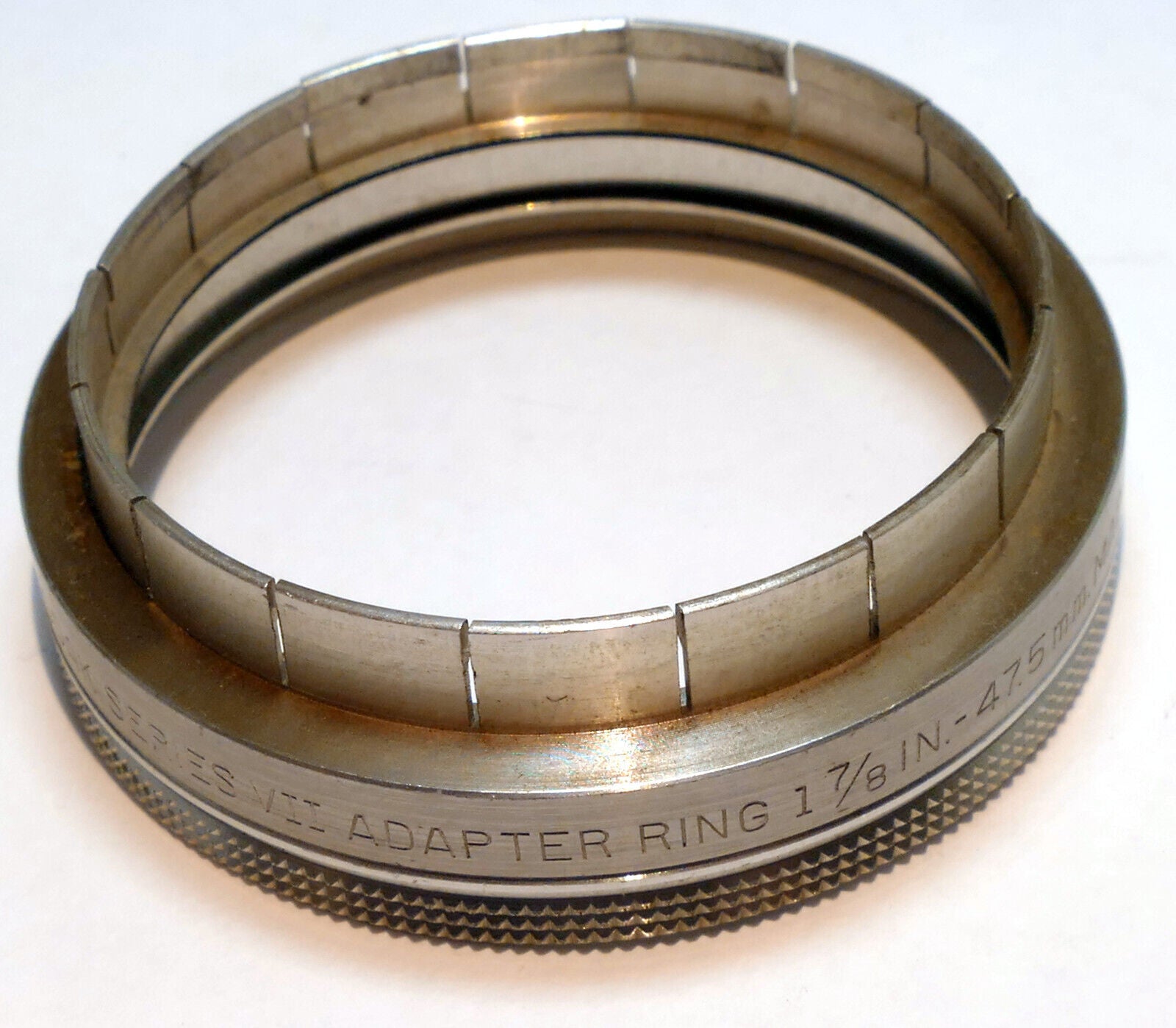 Kodak Series 7 VII Adapter with Retaining ring for 1  7/8" 47.5mm Slip on type