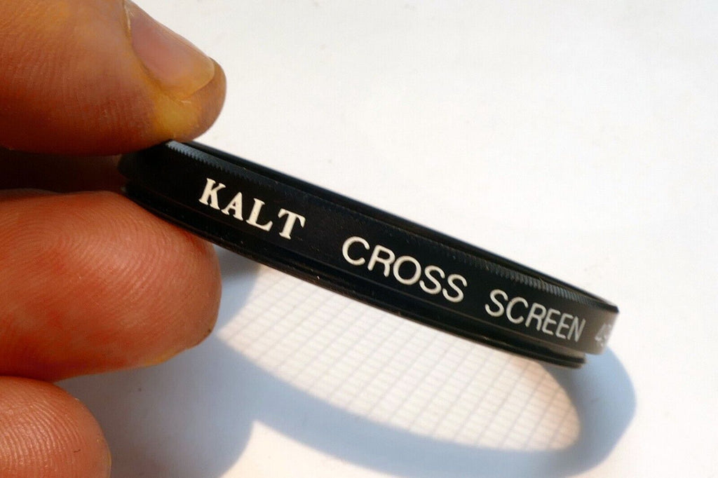 Kalt Cross Screen  49mm Lens  4 Star  CS