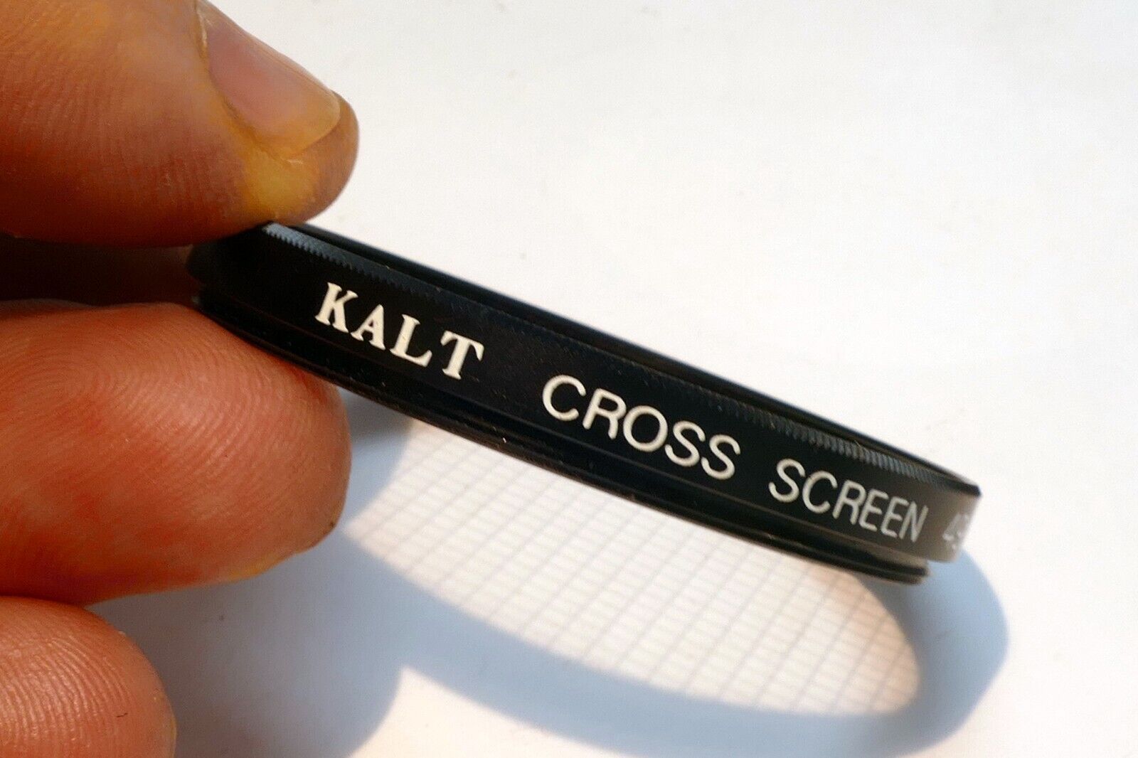 Kalt Cross Screen  49mm Lens  4 Star  CS