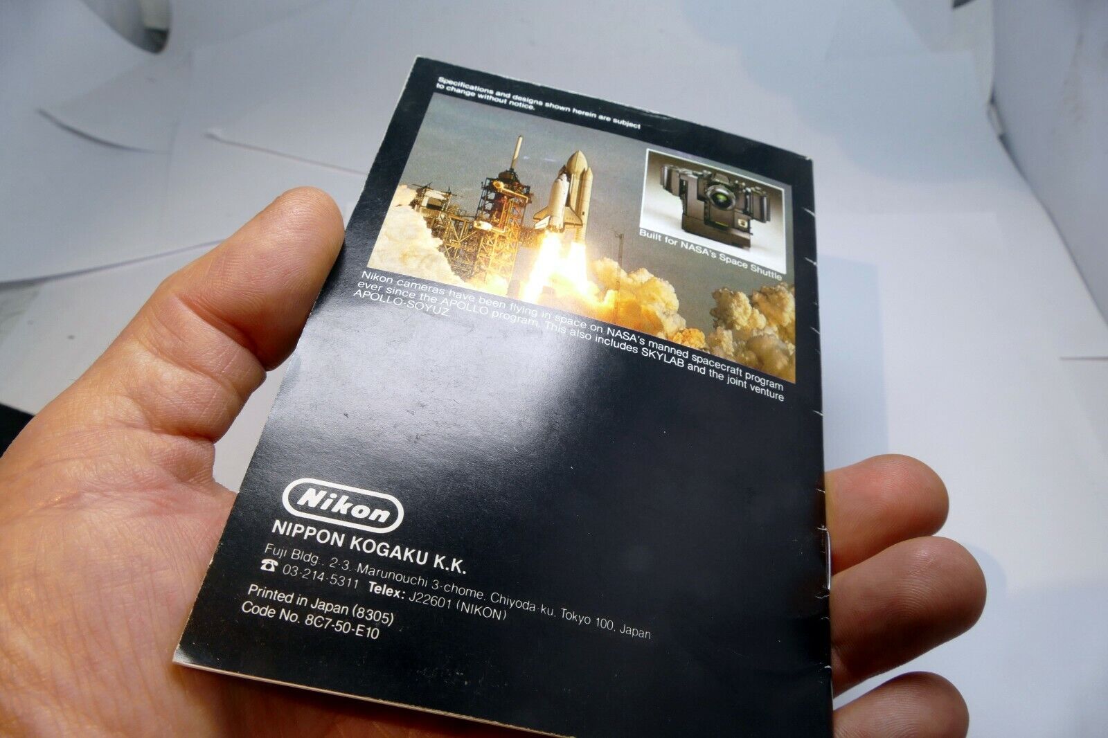 Nikon EM camera Photo Guide  booklet sales brochure