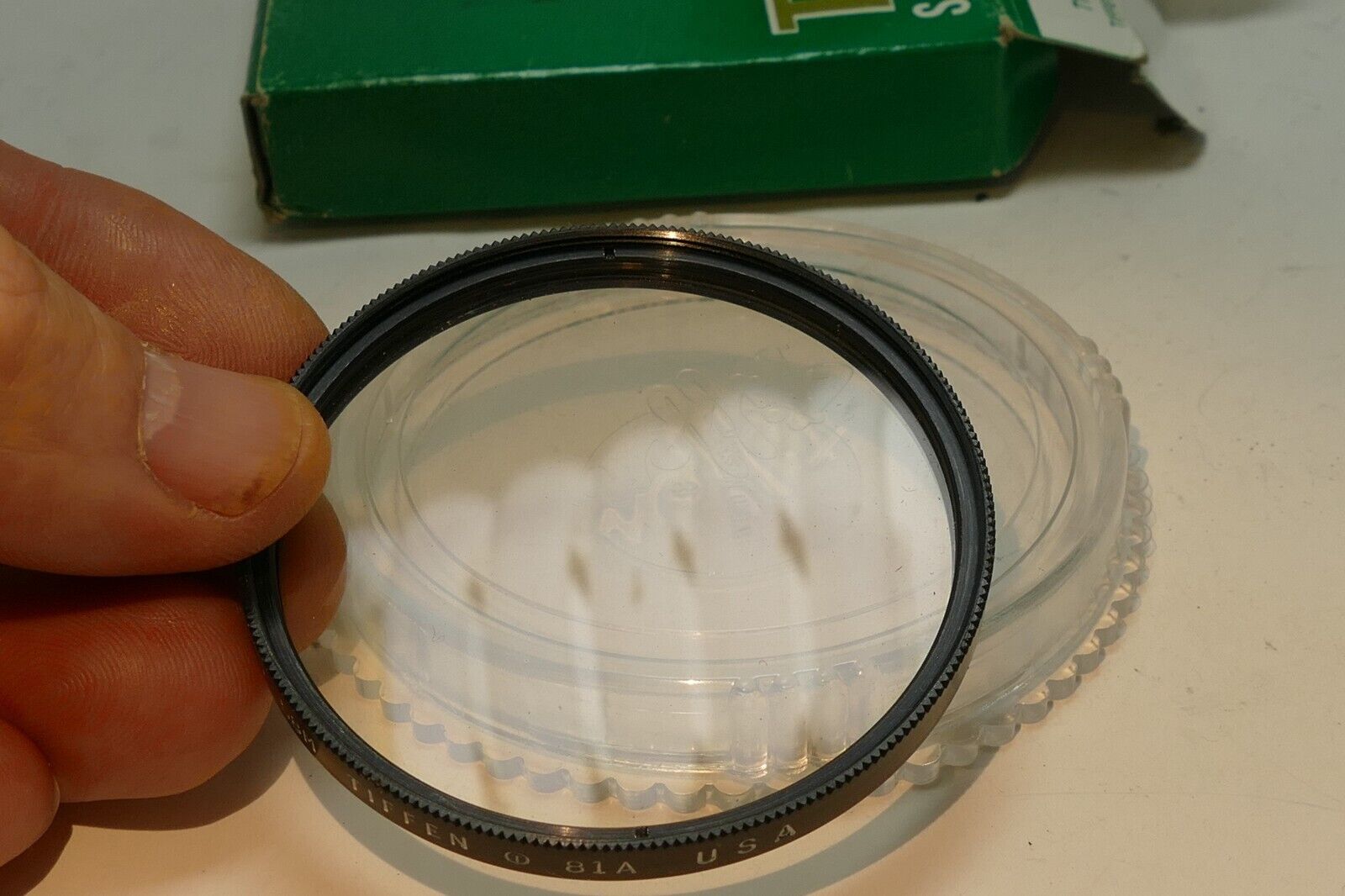 58mm Tiffen Ji-trans 81A Warming Filter made in USA