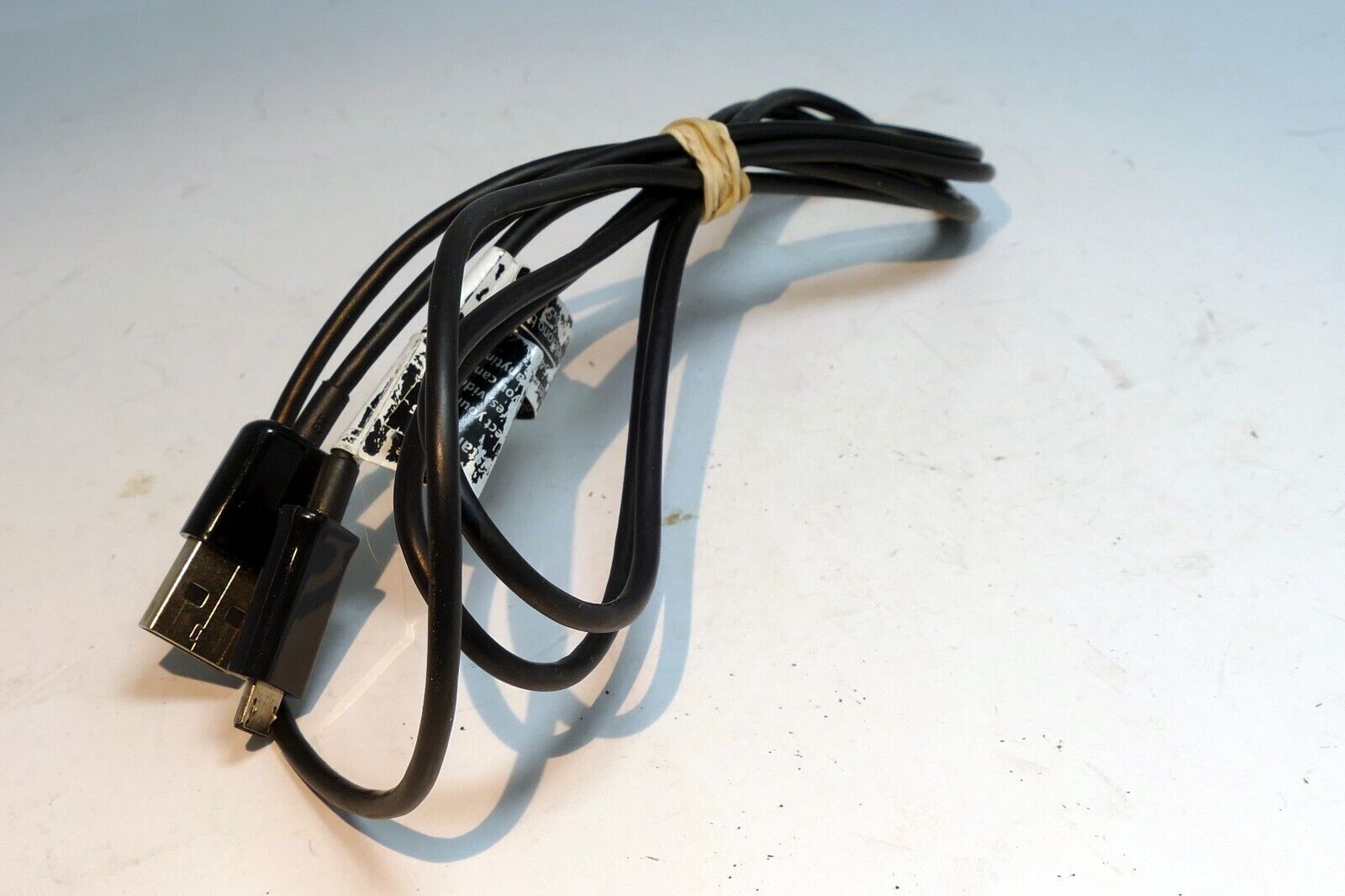 Phone BATTERY CHARGER CABLE  USB A to Micro-B Male 3 feet long