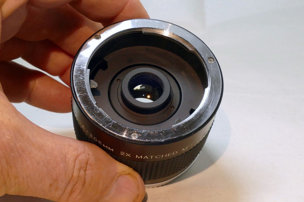 Vivitar 2X lens Teleconverter for Olympus OM mount 75-205mm Matched MC
