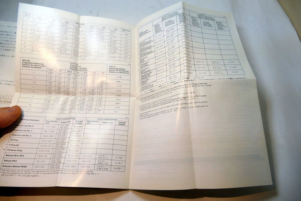 Nikon E series 100mm f2.8 Ai-s LENS Instruction Guide Manual 1982