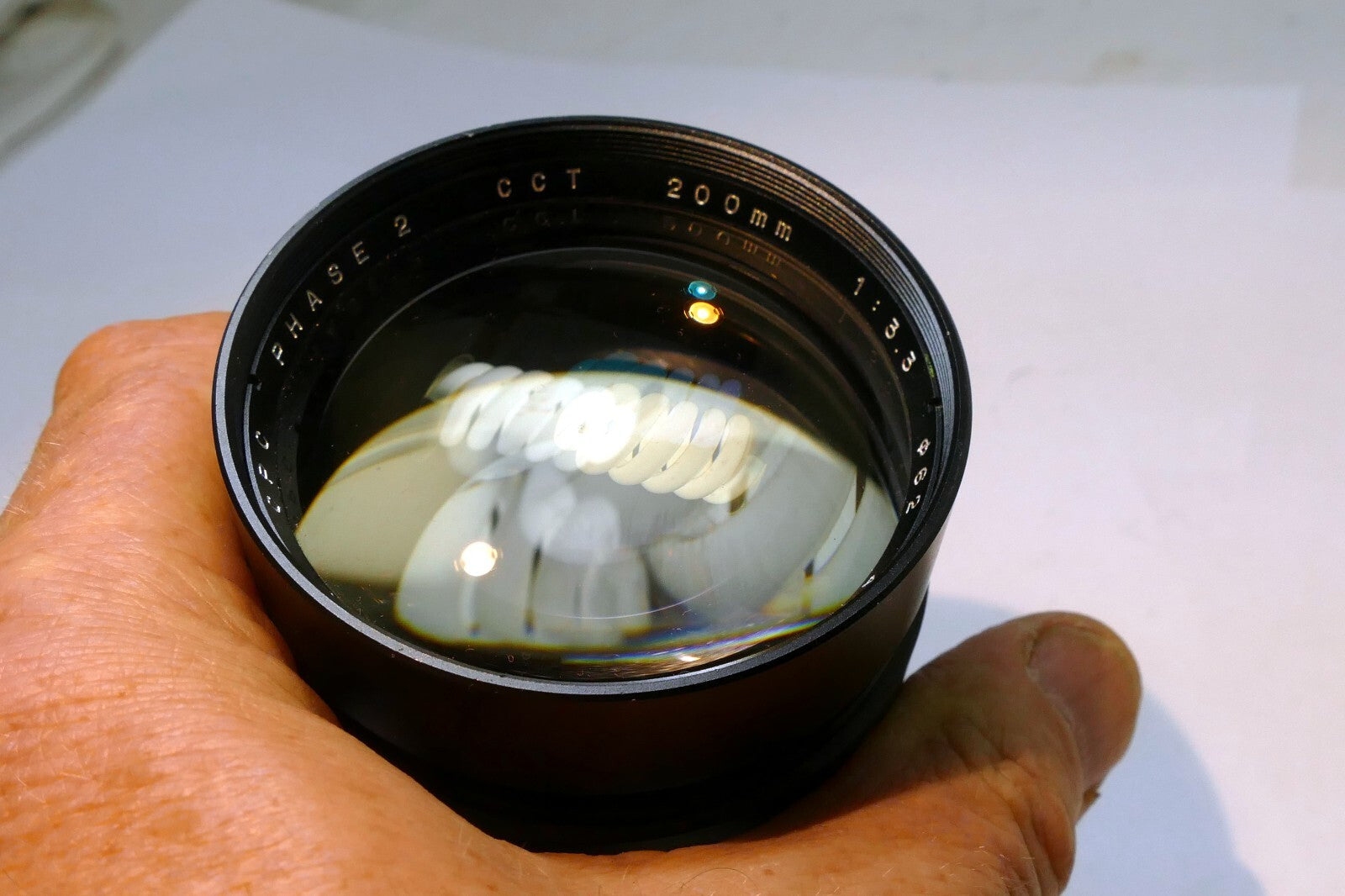 Phase 2 200mm f3.3 telephoto lens for Olympus OM series 1 2 2n cameras