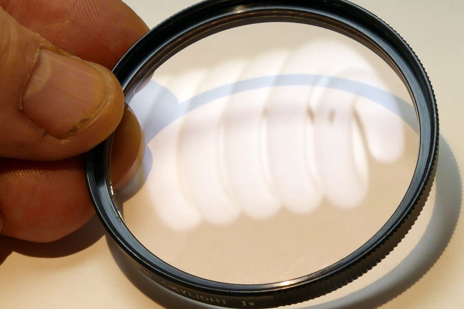 Canon 55mm Filter 1-A Skylight 1x w/ ribbed rim for 50mm f1.8 S.C. - Genuine OEM