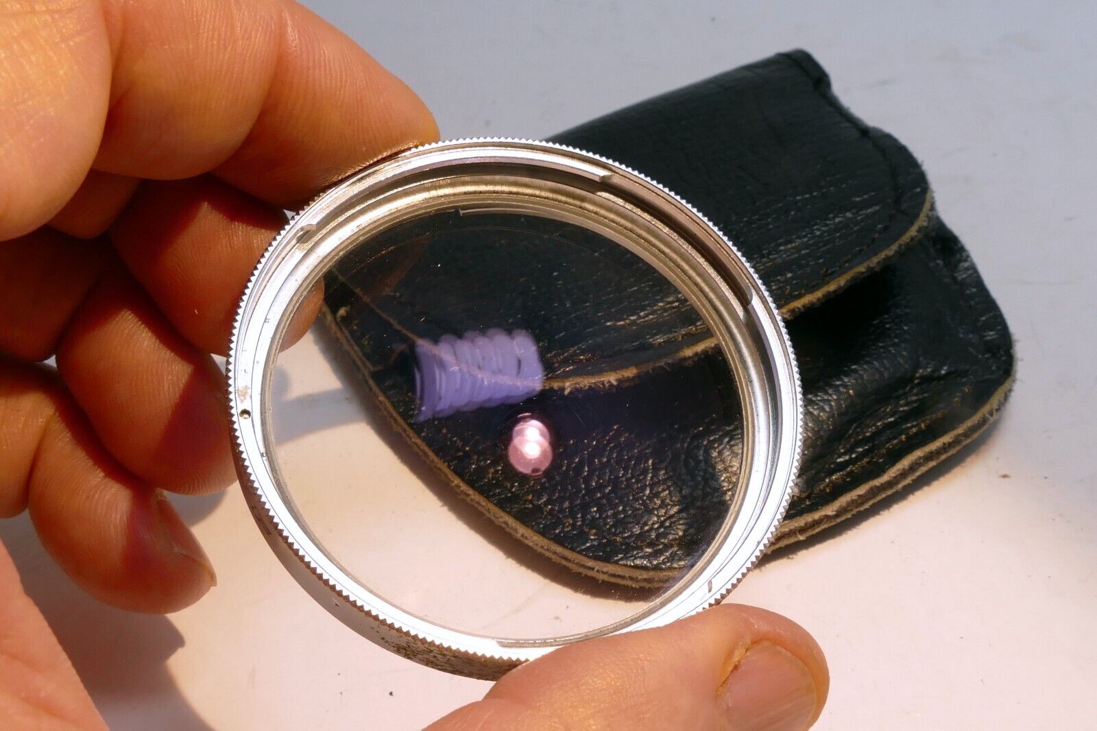 HASSELBLAD =V= B57 CARL ZEISS PROXAR f=1m Bay 57 lens filter chrome - OEM