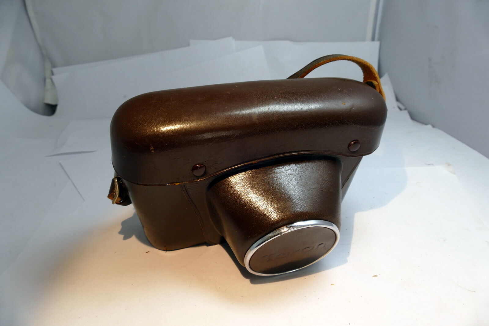 Taron Leather case for 35 camera with Tomioka Lausar 4.5cm f2.8 Lens Rangefinder