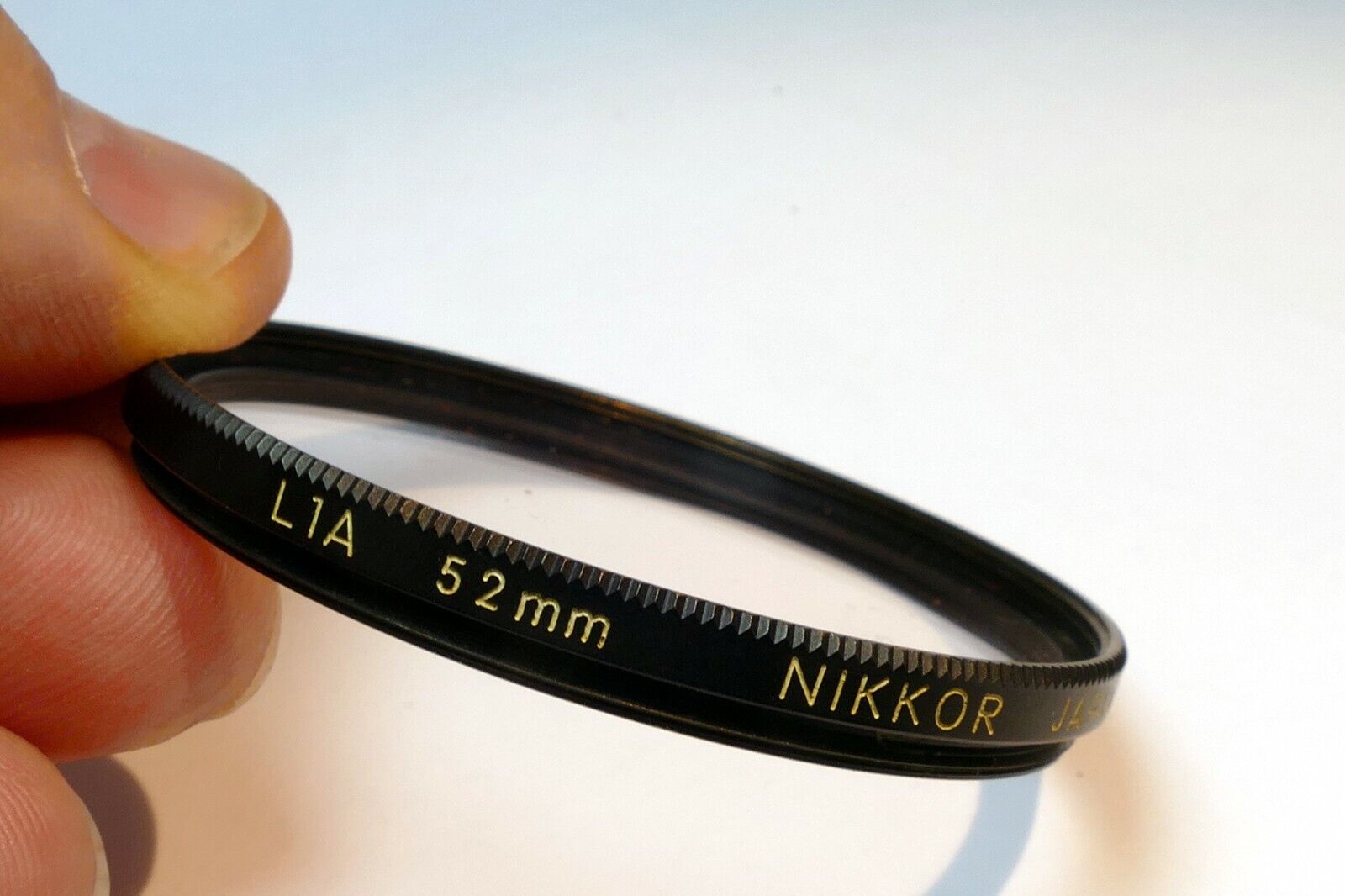 Nikon 52mm Filter L1A made in Japan skylight 1A Nikkor Genuine
