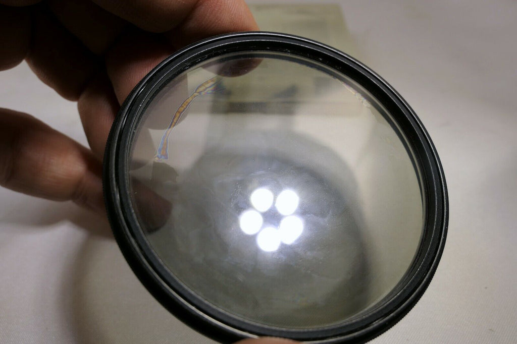 B+W 67mm Polarizer PL TOP POL Germany - damaged coating separation - genuine