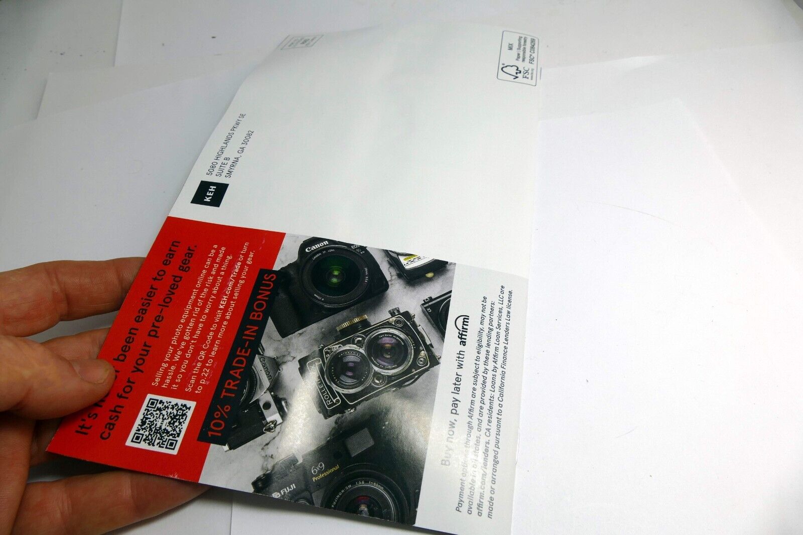 KEH brochure trade-in information reseller of camera gear 2023 Brochure