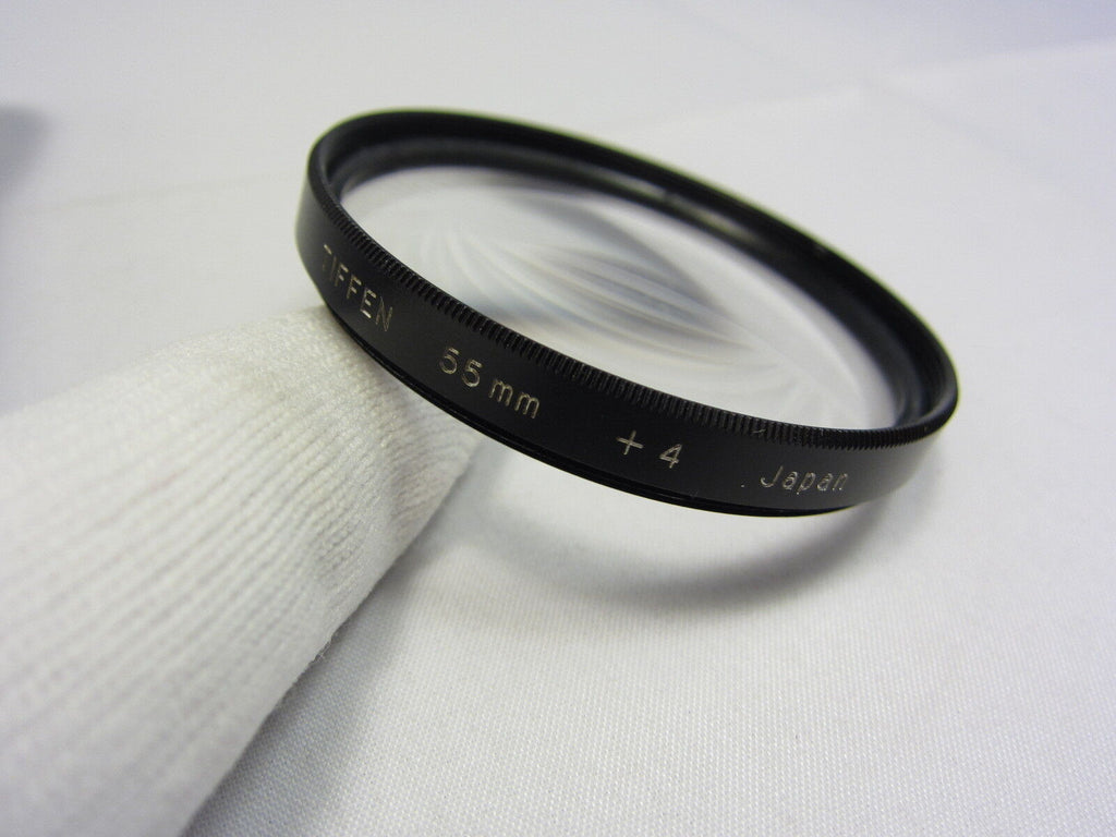 Used TIFFEN 55mm +4 Lens Filter Close up Macro Made in Japan N103032
