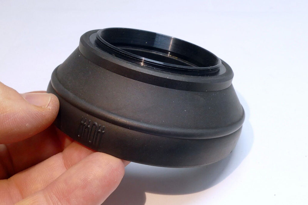 HOYA 52mm Lens Hood for 28mm f2.8 f3.5 collapsible double threaded rubber Japan
