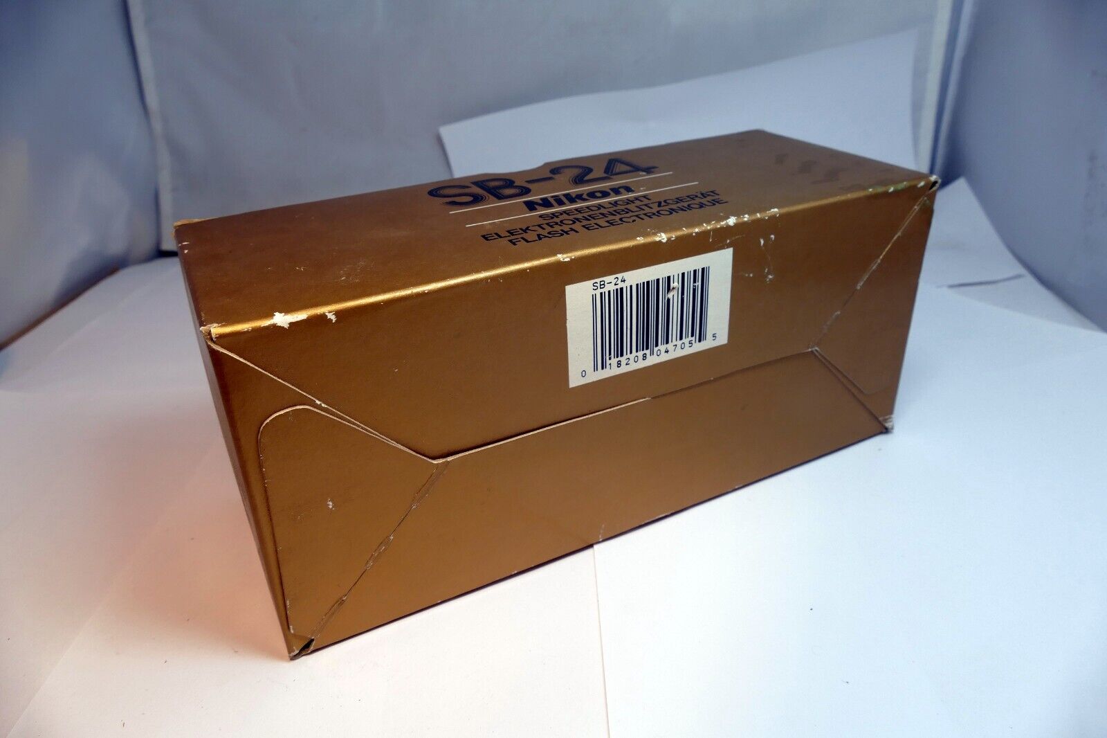 Empty Box for  Nikon SB-24 Speedlight Flash  -  ( an empty box only)