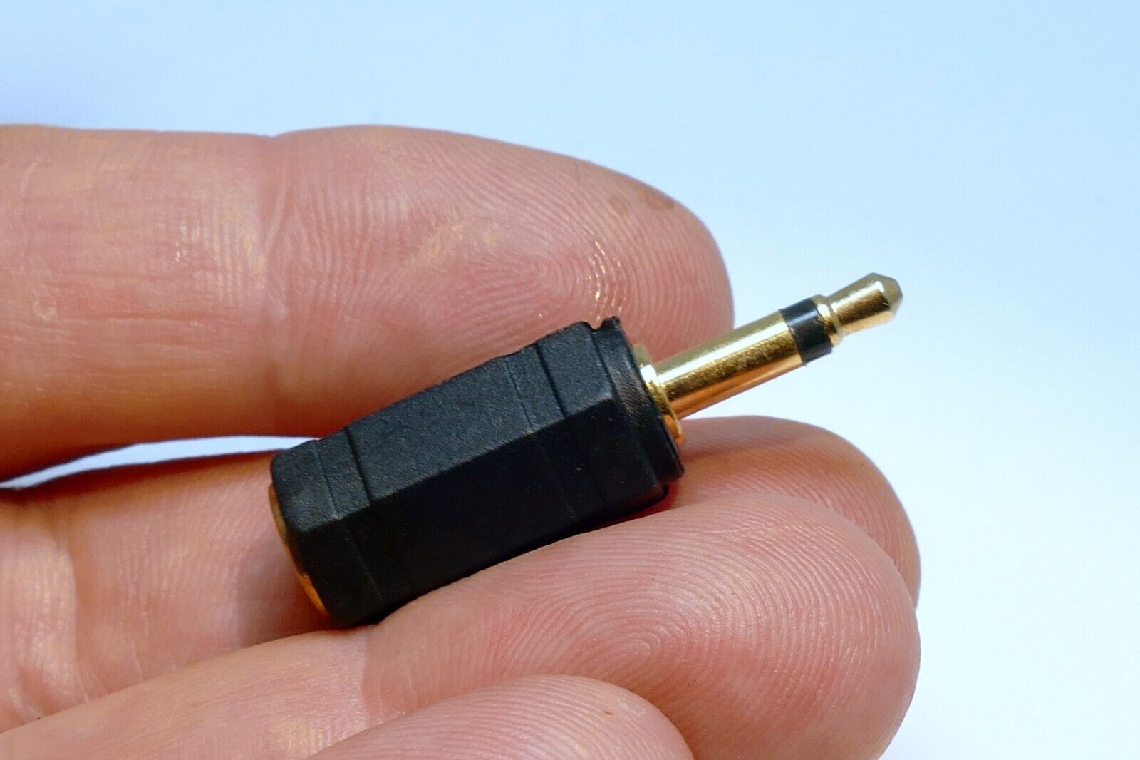 3.5mm  Female to 3.5mm  Male Audio  Cable  adapter plug Mono