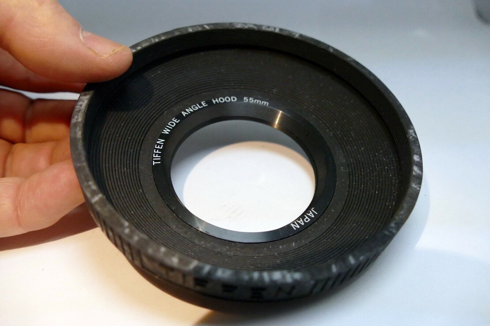 Lens 55mm Rubber Hood shade wide angle for 28mm f2.8 f2