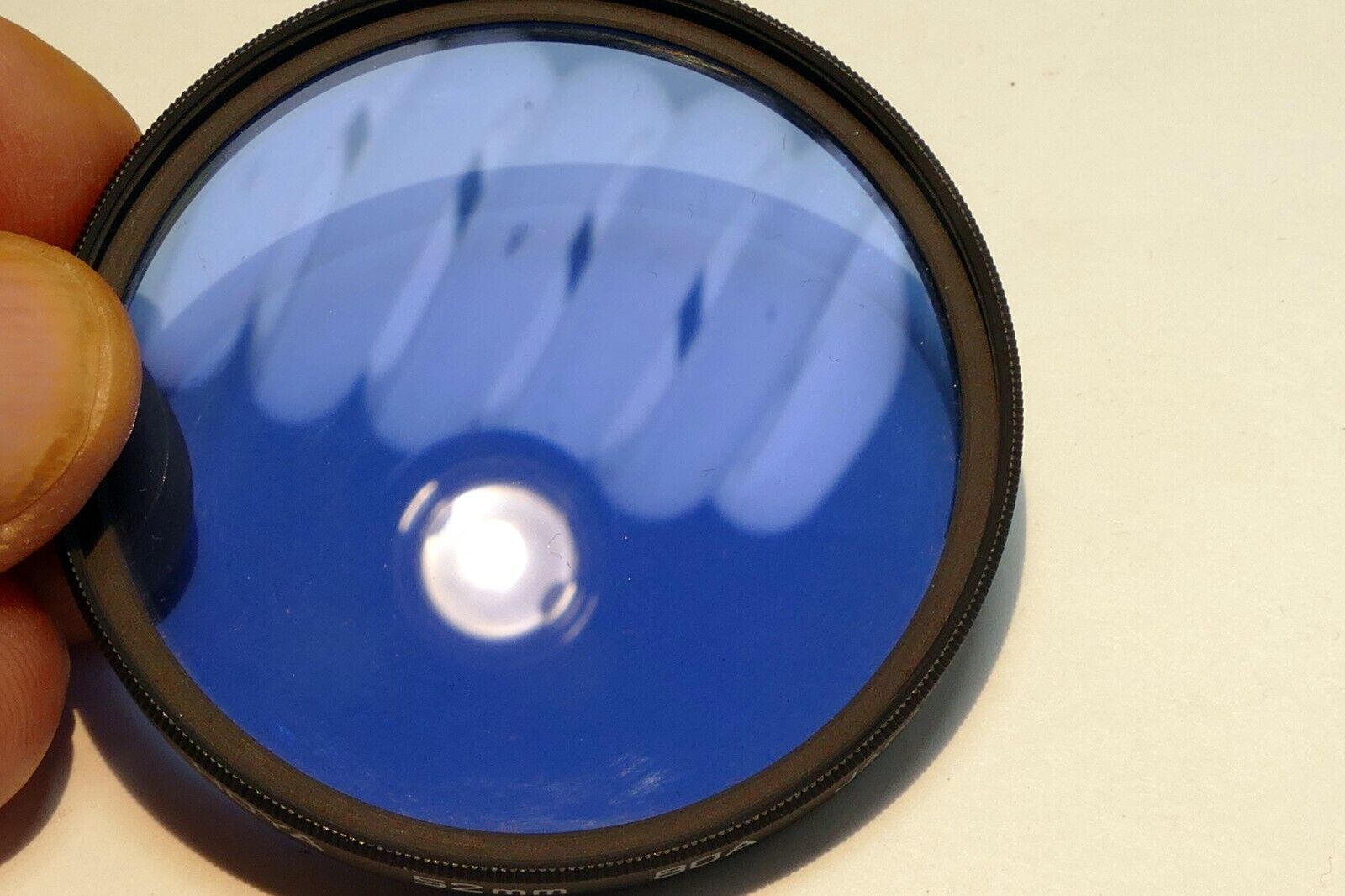 HOYA  52mm Filter  80A  Blue made in Japan