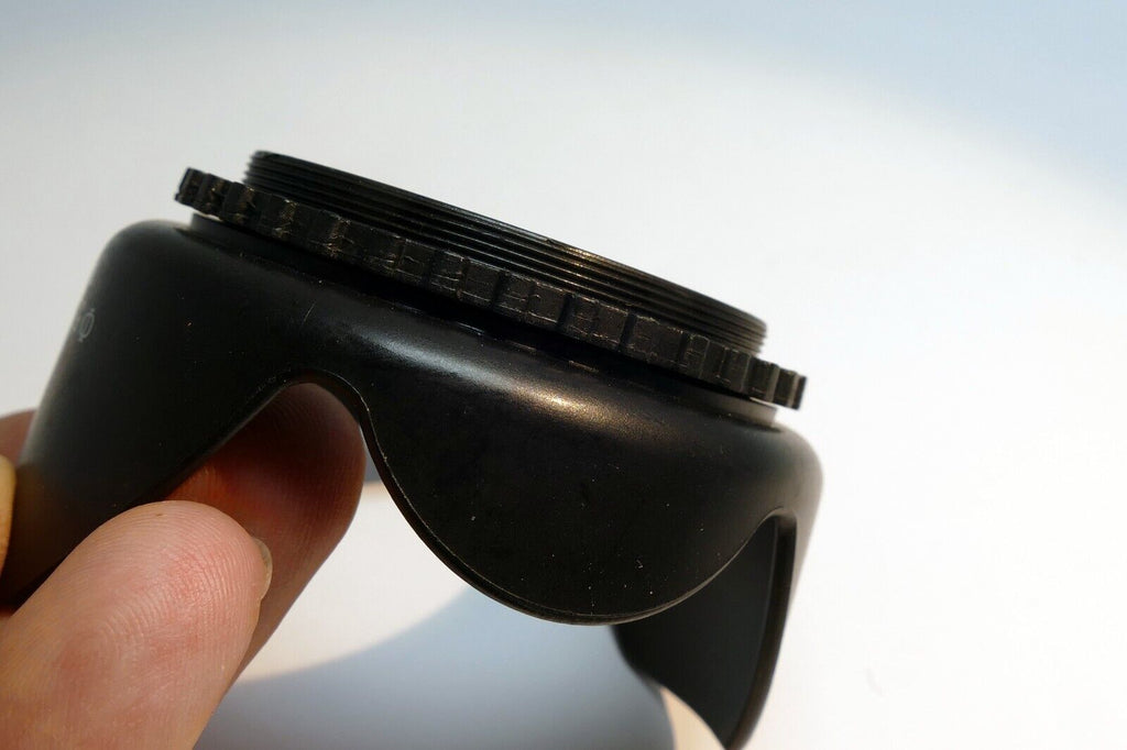 52mm plastic Lens Hood Shade  threaded  petal shaped for 18-5mm