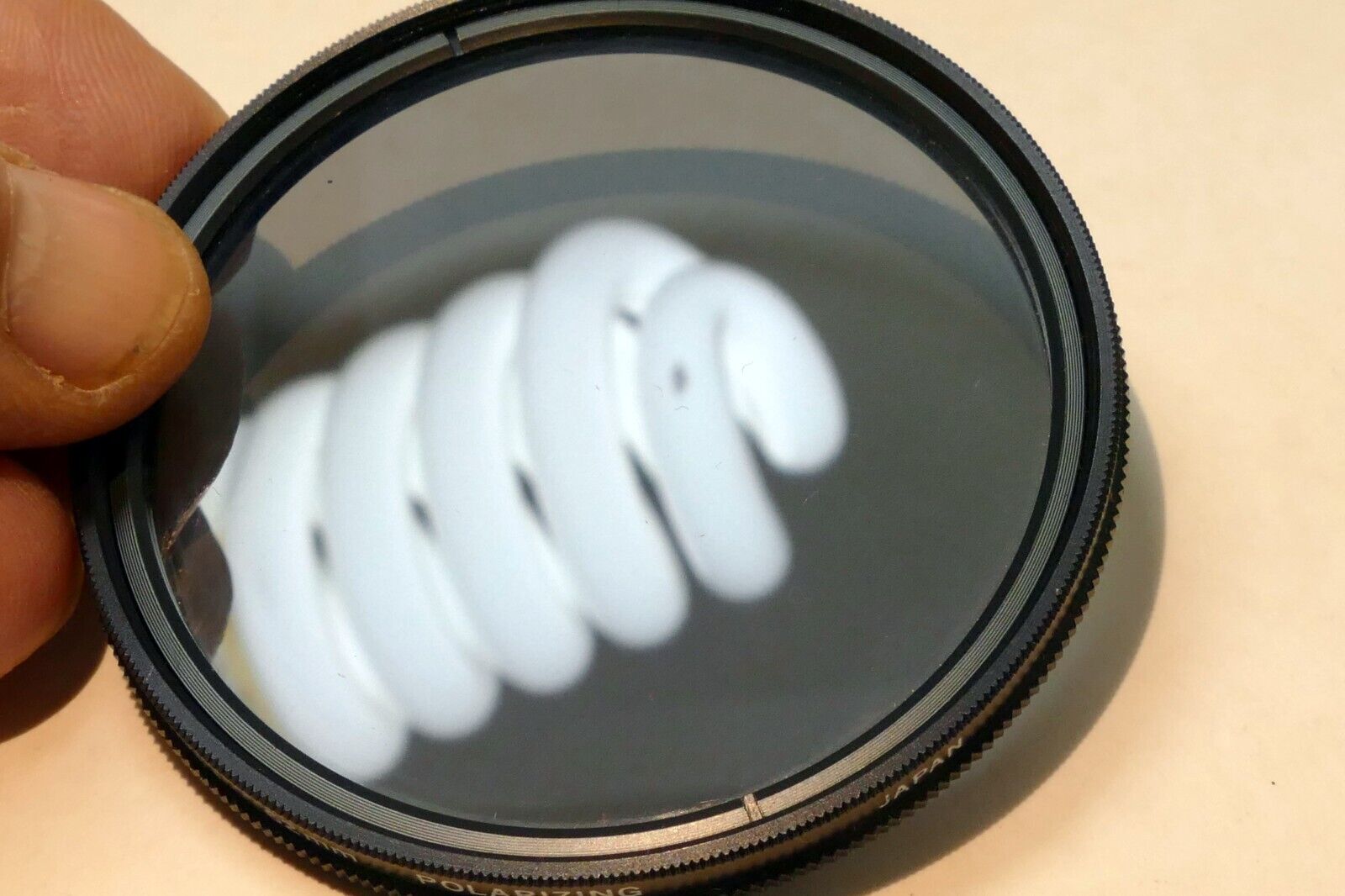 Vivitar 62mm Filter PL polarizing low profile for wide angle  linear