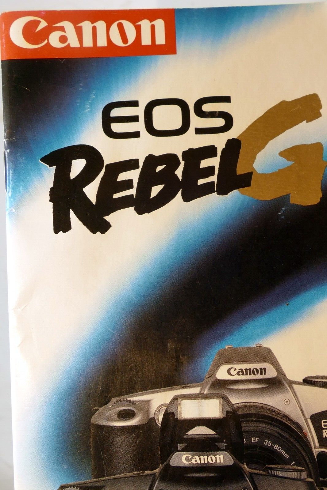 Canon EOS REBEL G 35mm  Camera Brochure Sales Advertisement