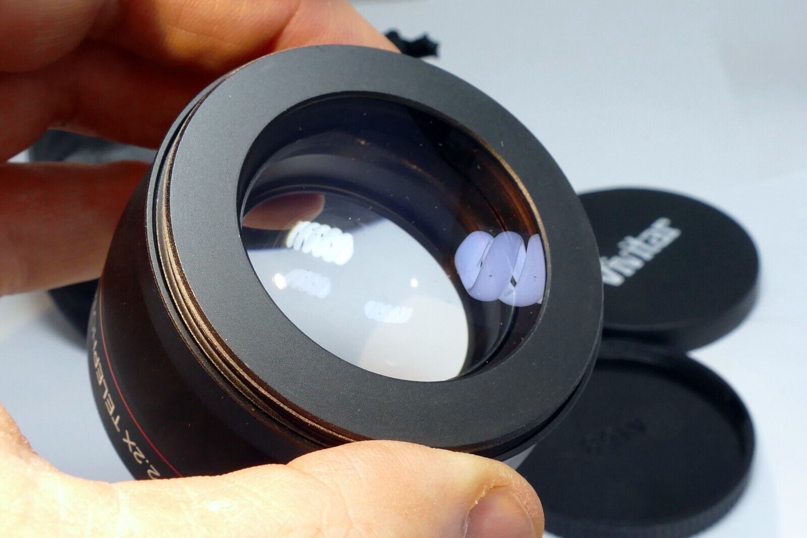 Vivitar 58mm High Definition AF 2.2X Telephoto  lens HD for DC DV camcorder AUX