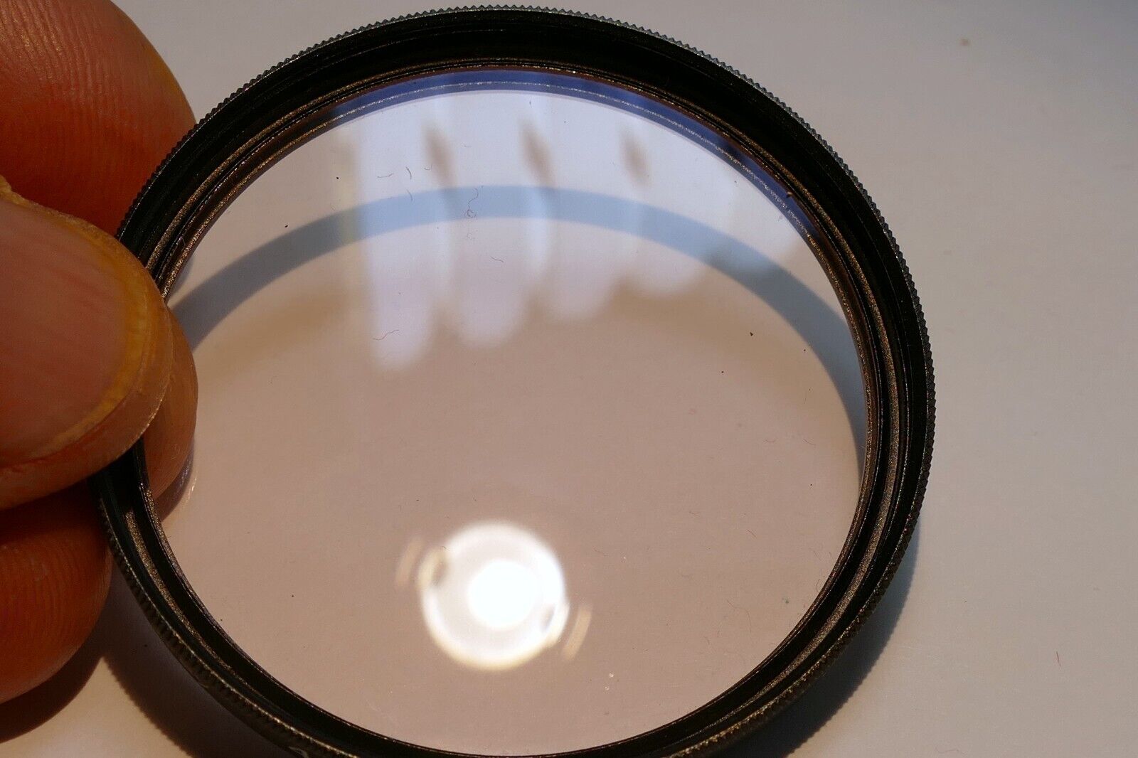 Quantaray 49mm Lens Filter Skylight 1A   threaded screw in sky