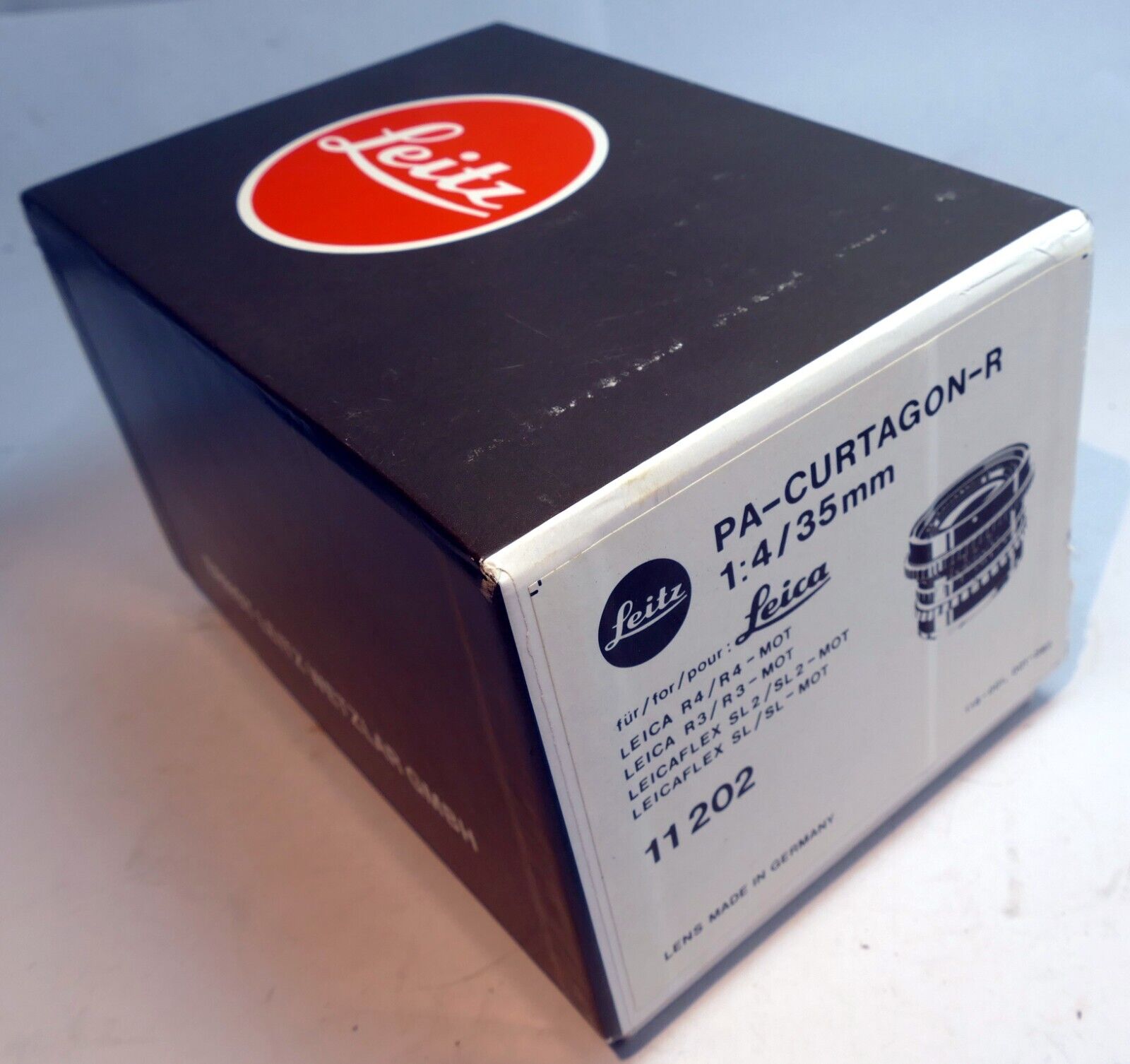 Empty Box for Leica PA-Curtagon-R 35mm f4  Lens 11202 Shift