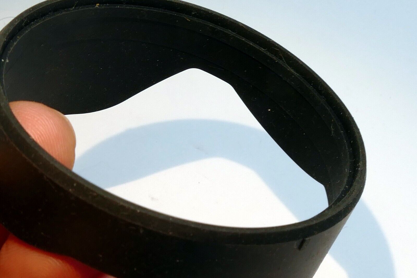 63mm ID Lens Hood Shade rubber  soft slip on type