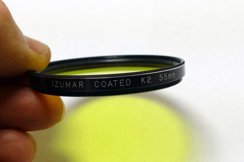 Izumar 55mm Yellow Y2 K2 filter multi-coated  -  excellent condition