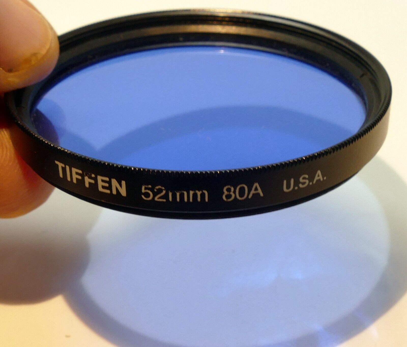Tiffen 80A Color Conversion Screw-In Filter 52mm Filter Blue Cooling