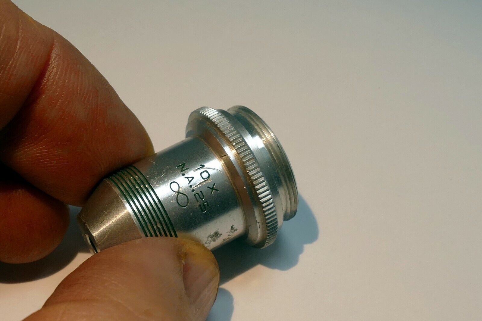 AO Spencer 10 0.25 Microscope Objective Lens 10X American Optical USA