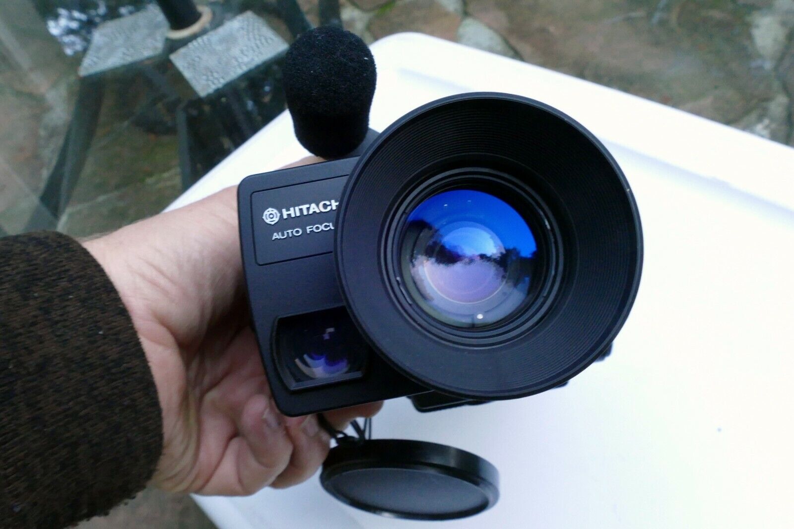 Hitachi VK-C840 Color Video camera 8.5-51mm f1.2 lens  - AS IS not tested