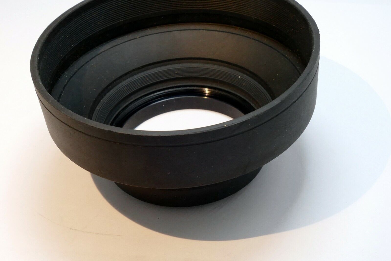 58mm screw in  Rubber Lens Hood Shade Collapsible 3-way 70-210mm telephoto
