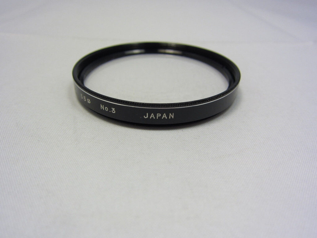 Used PRO 55mm NO.3 +3 Close-up Macro  Lens Filter Made in Japan N103056