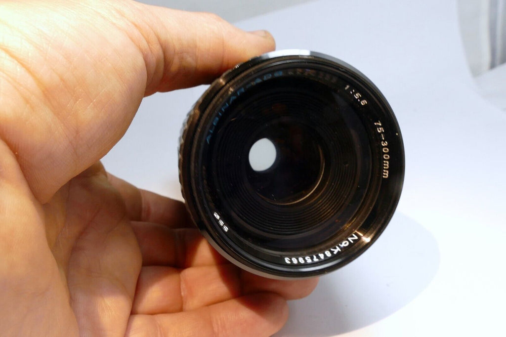 Albinar 75-300mm f5.6 MD Minolta Lens -   with fungus inside - as is for parts