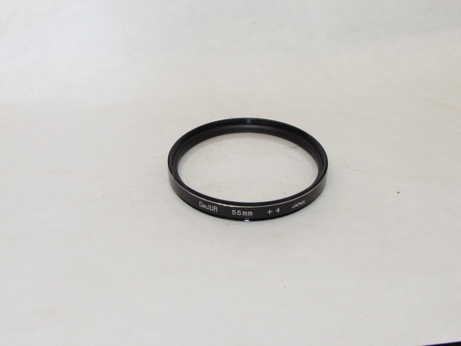 Used DeJUR +4 Macro Close-Up  55mm Lens Filter Made in Japan O32816