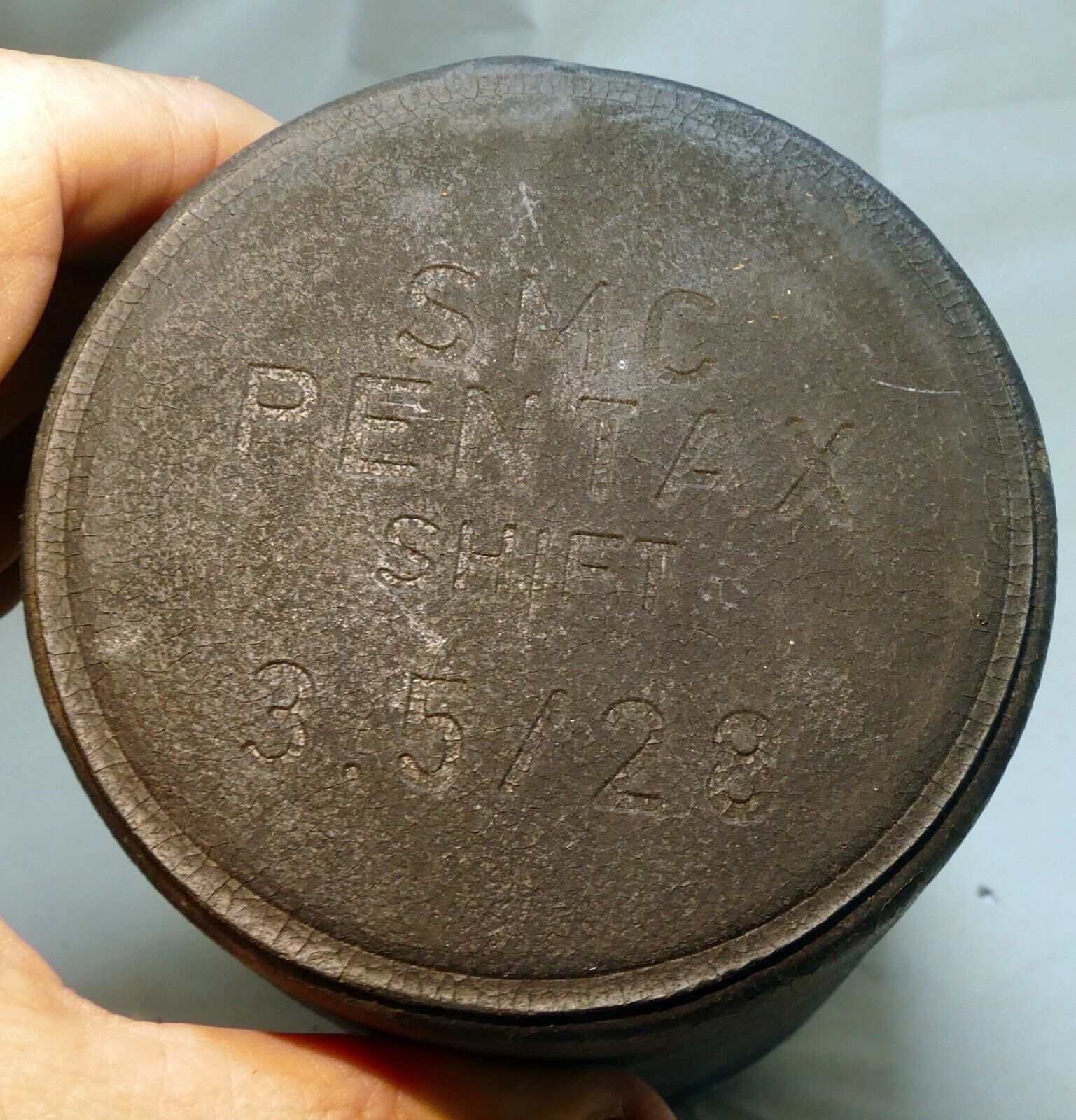 Pentax Hard Case for SMC 28mm f3.5 SHIFT lens