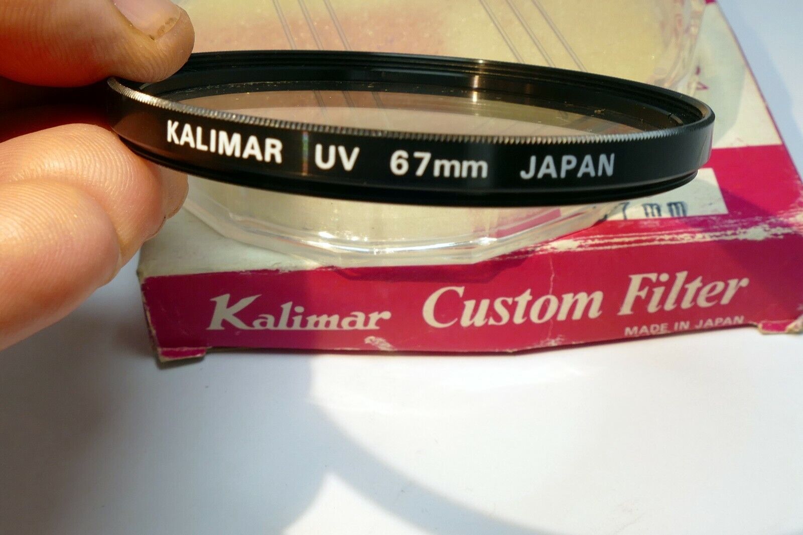 Kalimar UV 67mm Lens filter threaded screw in - boxed