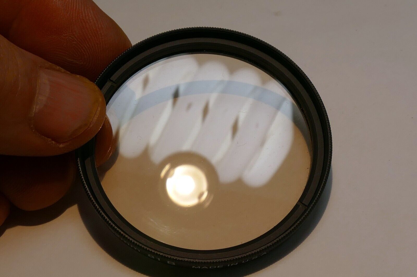 Tiffen 52mm Filter  81 B  lens made in USA
