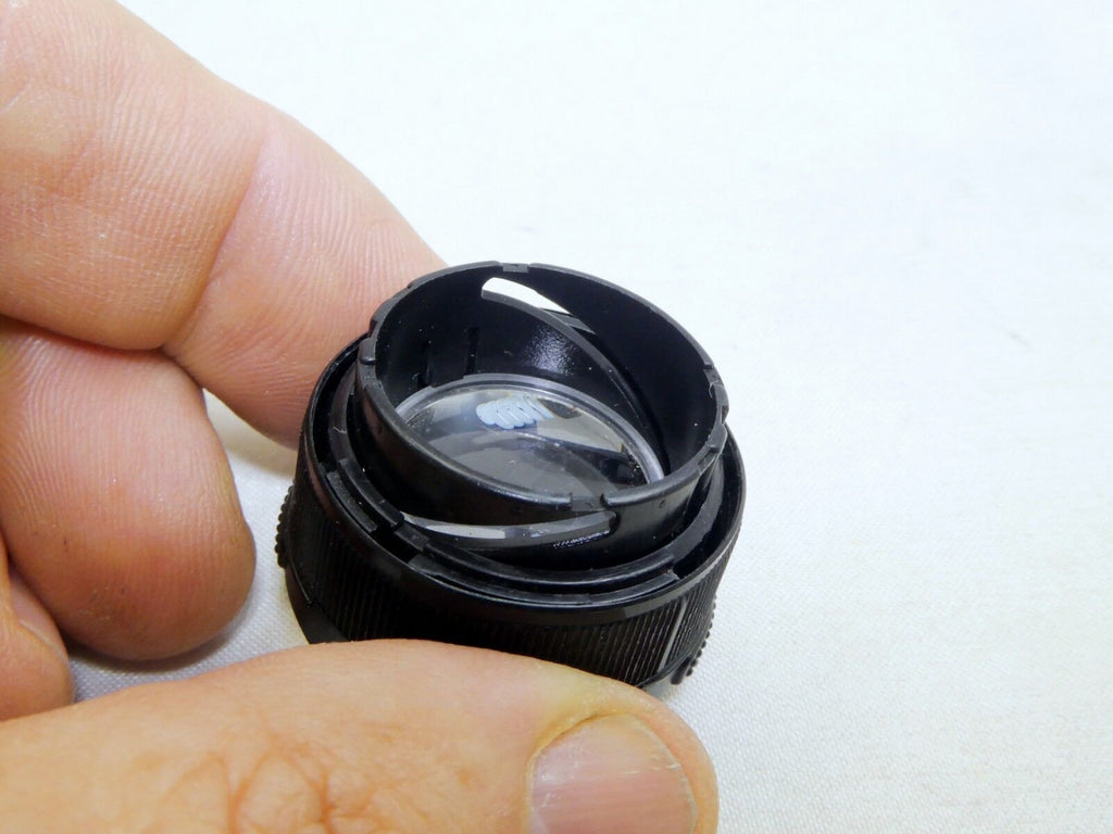 Lens 2X adapter 23mm OD 30mm OD plastic unknown brand