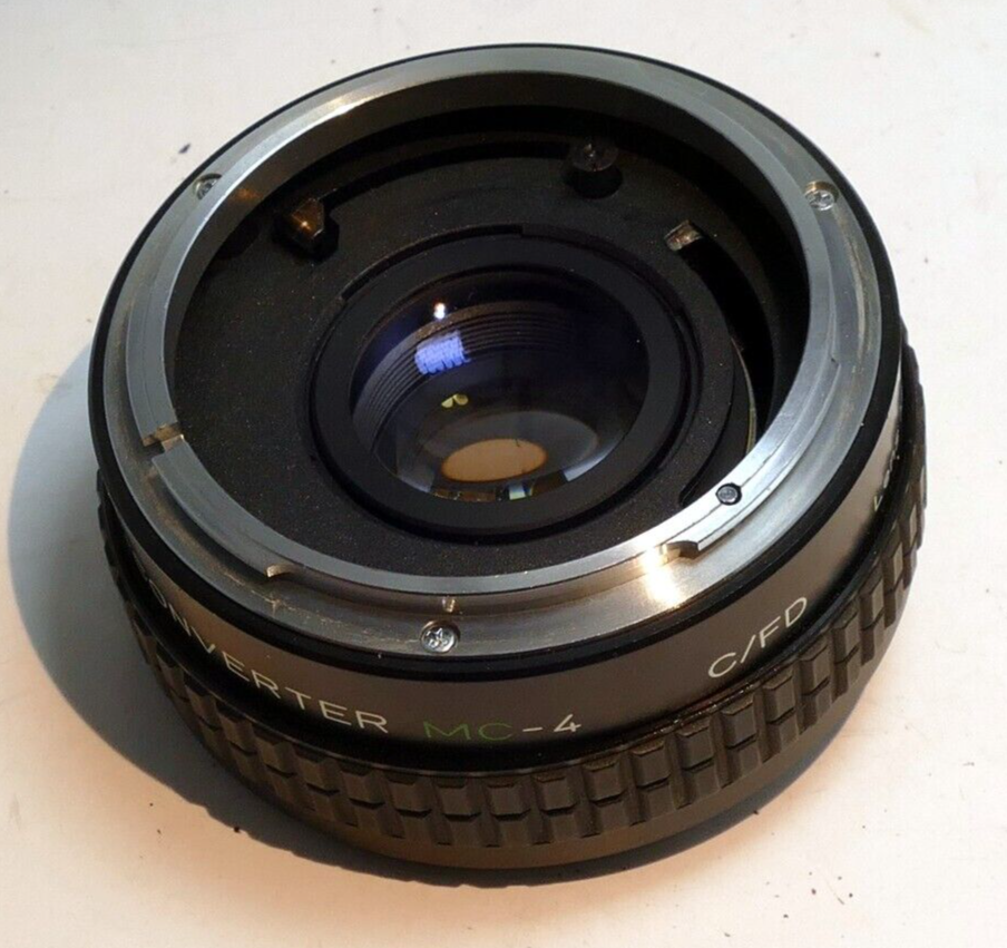 CPC 2X Lens Teleconverter for Canon FD-FL  mount manual  focus MC-4 multi-coated