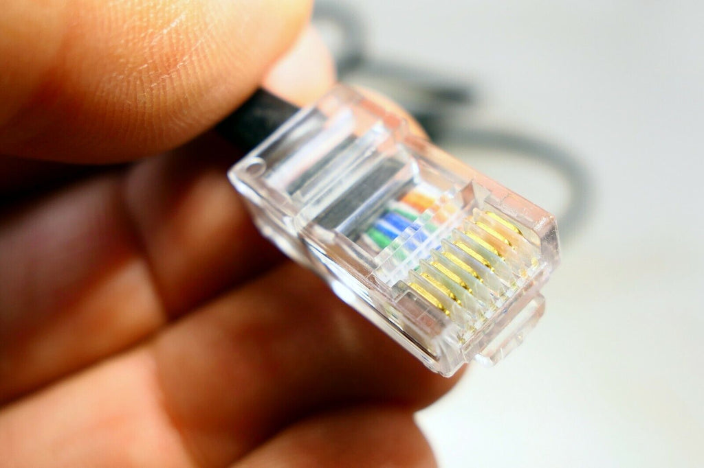 CAT 5 Black Ethernet Patch Network LAN CAT5 Internet Cable  RJ45