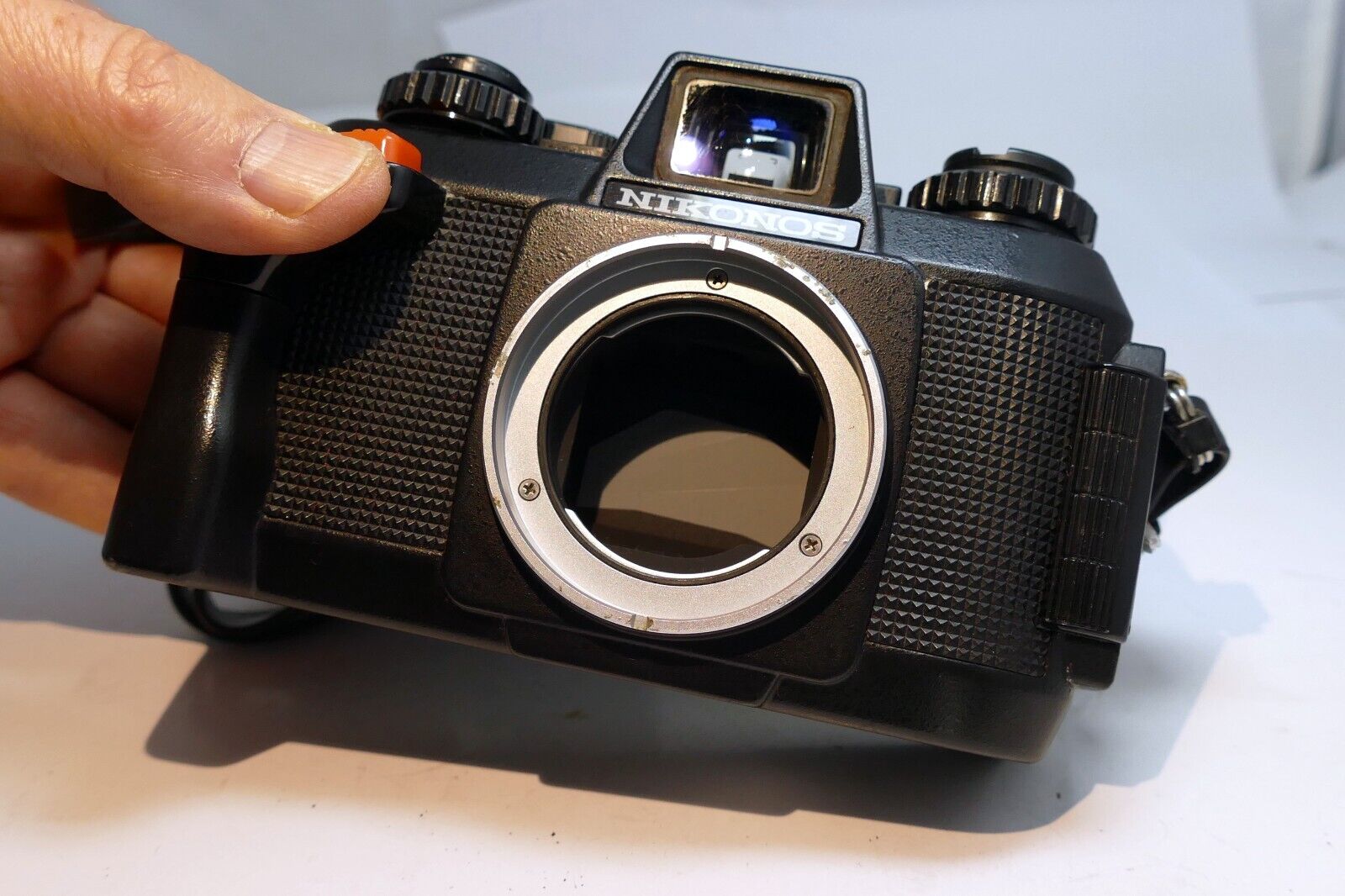 Damaged Nikon Nikonos IV-A Underwater Camera body- - AS IS PARTS OR REPAIR