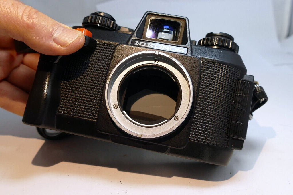 Damaged Nikon Nikonos IV-A Underwater Camera body- - AS IS PARTS OR REPAIR