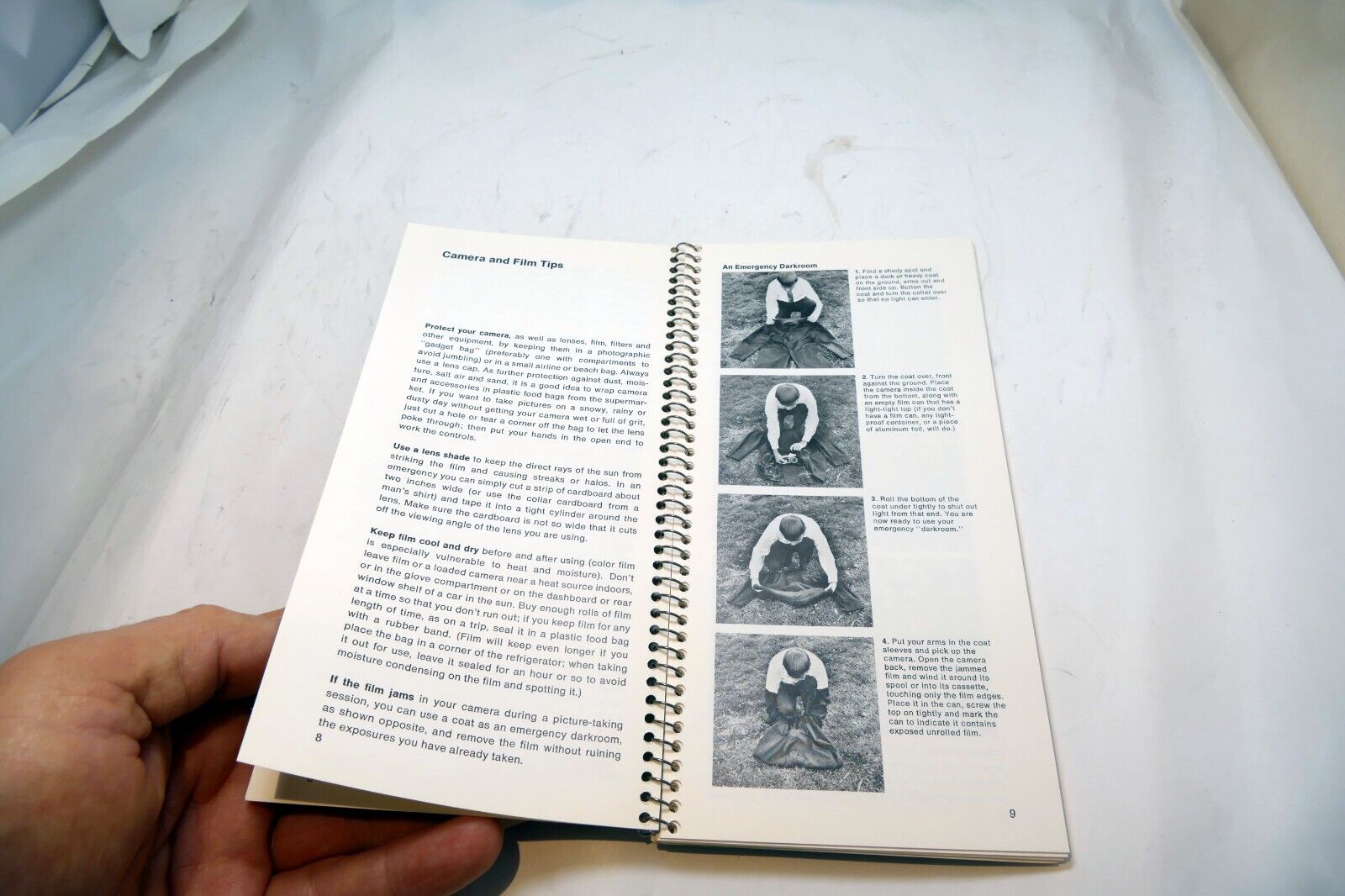 Life Library of Photographer's Handbook Camera guide  step by step 1976