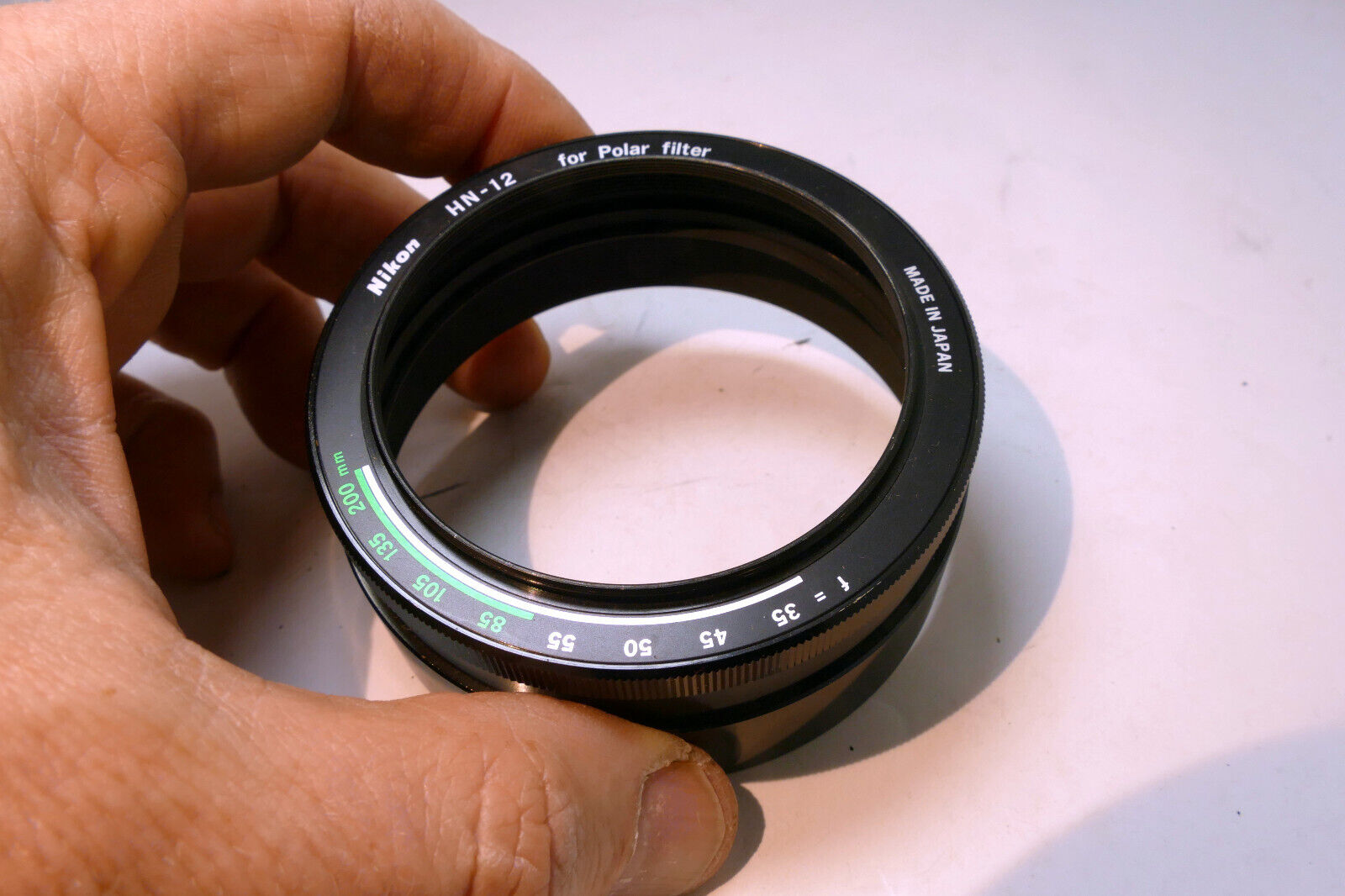 Nikon HN-12 Lens Hood Shade Metal for Polar filter 52mm screw in type